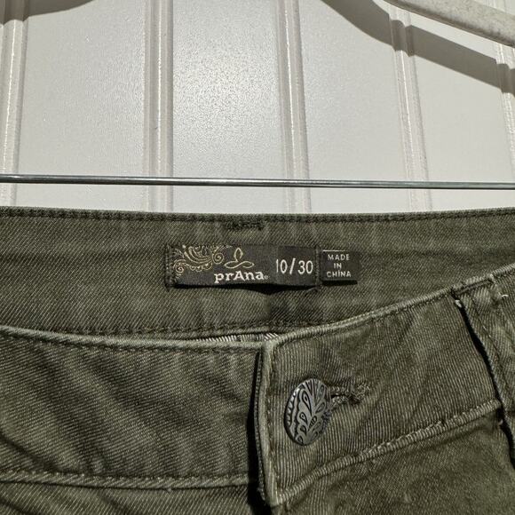 Prana Kara Green Skinny Jeans Size 10 - Picture 4 of 6